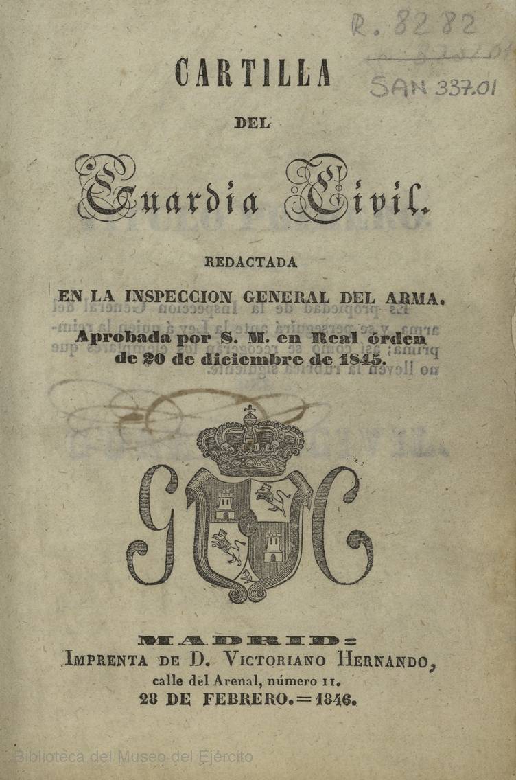 Cartilla Guarda Civil