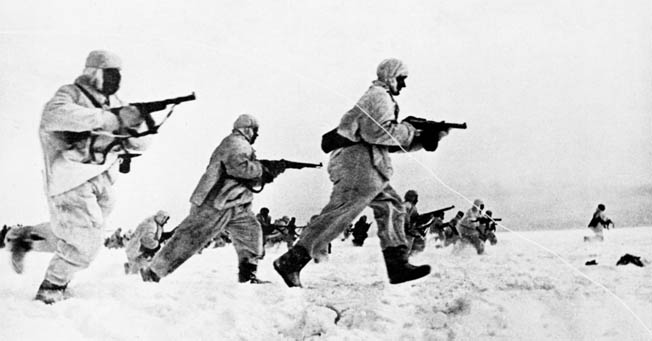 A diferencia de las tropas alemanas, en el Frente Oriental, las soviéticas estaban mejor equipadas en términos de protección contra el invierno.