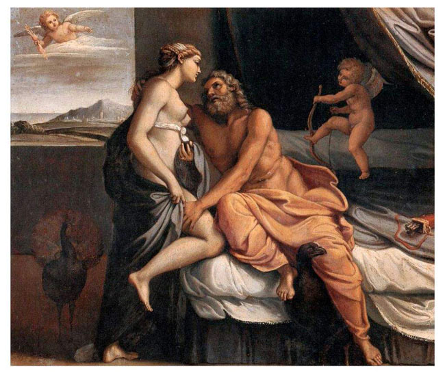 Zeus y Hera